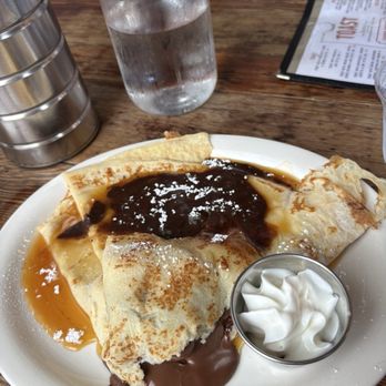 Toast - Banana Nutella crepe - Breakfast & Brunch Near Me - New Orleans, Louisiana Toast - Banana Nutella crepe - Breakfast & Brunch Near Me - New Orleans, Louisiana