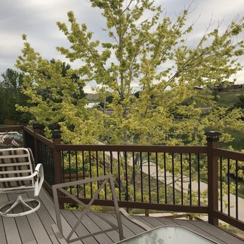 Fielding Tree Care - Blaze Maple view from deck - Tree Services Near Me - Highlands Ranch, Colorado