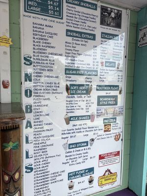 Menu photo 1 Sno Hut Merritt Island, FL