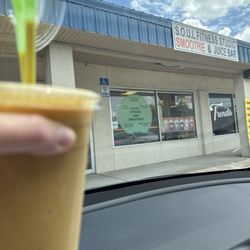 SoulFitness Studio Smoothie And Juice Bar - Sweet potato ginger turmeric with soursop!