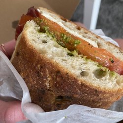 Pan'e Dolci Bakery - Smoked Salmon Panini