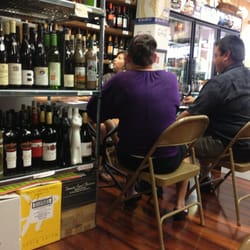 WAGS Wine Shop - Crowded.