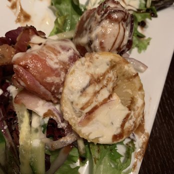 Buono Bistro - Bacon Wrapped Scallops (after we ate half lol) - Italian Near Me - North Andover, Massachusetts Buono Bistro - Bacon Wrapped Scallops (after we ate half lol) - Italian Near Me - North Andover, Massachusetts