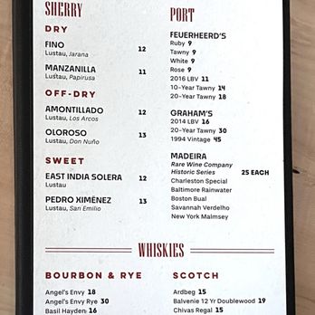 Amada - Dessert and after-meal drinks menu - Tapas Bars Near Me - Philadelphia, Pennsylvania