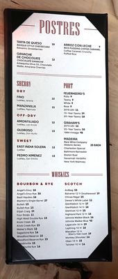 Menu photo 1 Amada Philadelphia, PA