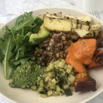 Flower Child - Mother Earth bowl with Tofu - Salad Near Me - Del Mar, California Flower Child - Mother Earth bowl with Tofu - Salad Near Me - Del Mar, California