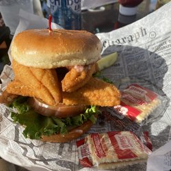 The Merit Lakeside Dining & Cocktails - Panfish Sandwich