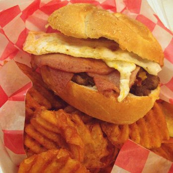Sunshine Grill - Jersey giant - was tasty, but not what I wanted in a burger. Burger was an after thought here. Fries were good. - Breakfast & Brunch Near Me - Edison, New Jersey Sunshine Grill - Jersey giant - was tasty, but not what I wanted in a burger. Burger was an after thought here. Fries were good. - Breakfast & Brunch Near Me - Edison, New Jersey