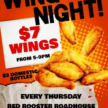 Red Rooster Roadhouse - Wing Night! - Burgers Near Me - Cairo, New York Red Rooster Roadhouse - Wing Night! - Burgers Near Me - Cairo, New York