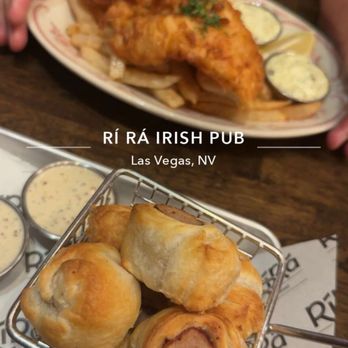 Rí Rá Irish Pub - Sausage Rolls and Fish & Chips - Irish Near Me - Las Vegas, Nevada