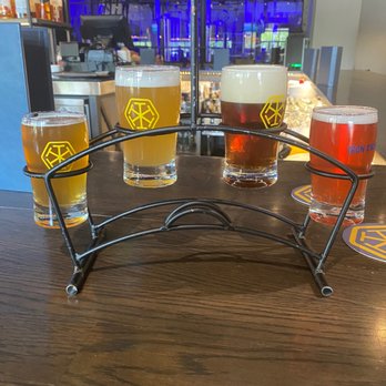Iron Exchange - Beer flight - Brewpubs Near Me - Maple Plain, Minnesota