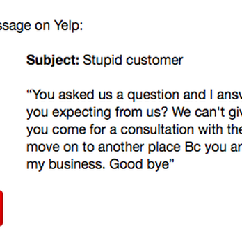 MD Ageless Solutions - excellent response i got after leaving my review! a shame! - Medical Spas Near Me - Miami, Florida