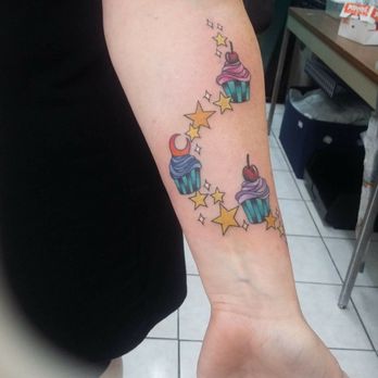 Electric Expressions - This is a tattoo of my son, daughter and grandmother tied together with a moon and stars. I love them to the moon and back. - Tattoo Near Me - Kenner, Louisiana