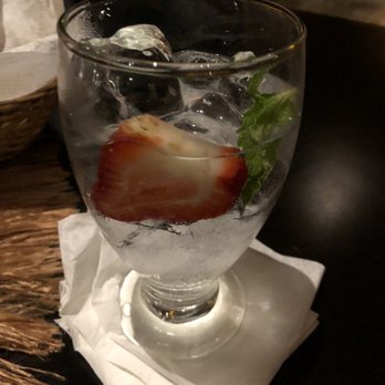 El Asadero - Aqua with strawberries - Steakhouses Near Me - Tulum, ROO