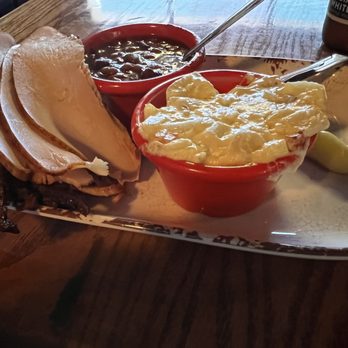 A Little BBQ Joint - Two meat platter- Brisket & Turkey - Barbeque Near Me - Independence, Missouri A Little BBQ Joint - Two meat platter- Brisket & Turkey - Barbeque Near Me - Independence, Missouri