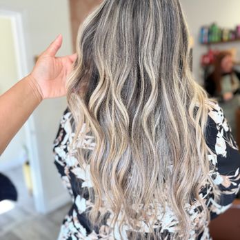 Olive & Oak Hair Studio - Grey blending by Jamie - Hair Extensions Near Me - Gallatin, Tennessee Olive & Oak Hair Studio - Grey blending by Jamie - Hair Extensions Near Me - Gallatin, Tennessee