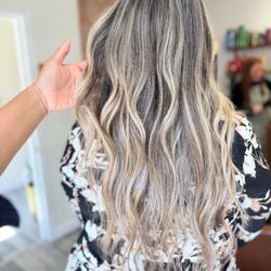 Olive & Oak Hair Studio - Grey blending by Jamie