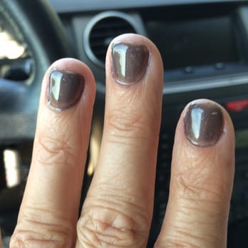 Ten Perfect Nails - Very poor gel manicure! - Nail Salons Near Me - Easton, Maryland