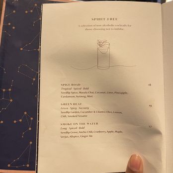 Clockwork Champagne & Cocktails - Mocktail menu - Cocktail Bars Near Me - Toronto, Ontario