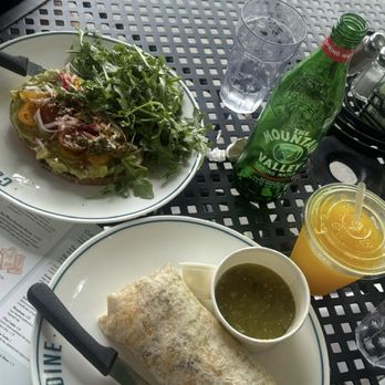 Claudine Kitchen & Bakeshop - Brisket Burrito, Avocado Toast Nikki's Way - Cafes Near Me - Encino, California