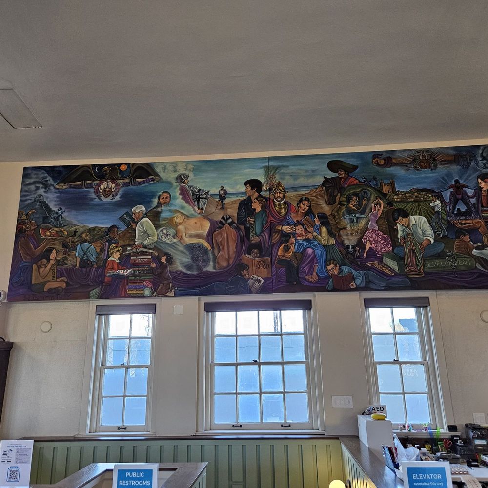 John Thunderbird Man Library - Classic mural honoring Thunderbird Man - Libraries Near Me - Denver, Colorado John Thunderbird Man Library - Classic mural honoring Thunderbird Man - Libraries Near Me - Denver, Colorado