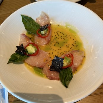 Marmo - Hamachi appetizer - Italian Near Me - Houston, Texas Marmo - Hamachi appetizer - Italian Near Me - Houston, Texas