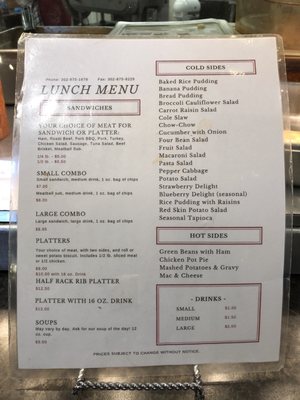 Menu photo 2 Dutch Country Market Laurel, DE Menu photo 2 Dutch Country Market Laurel, DE