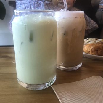 Tre Stelle Coffee - Rose Matcha Latte + Another Latte - Coffee & Tea Near Me - Dallas, Texas Tre Stelle Coffee - Rose Matcha Latte + Another Latte - Coffee & Tea Near Me - Dallas, Texas
