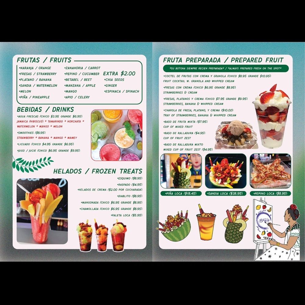 Botanas - Menu - Ice Cream & Frozen Yogurt Near Me Botanas - Menu - Ice Cream & Frozen Yogurt Near Me