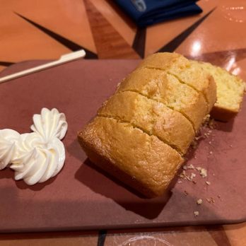 Boatwright's Dining Hall - Corn bread with the meal- love the Mickey butter - Cajun/Creole Near Me - Lake Buena Vista, Florida Boatwright's Dining Hall - Corn bread with the meal- love the Mickey butter - Cajun/Creole Near Me - Lake Buena Vista, Florida