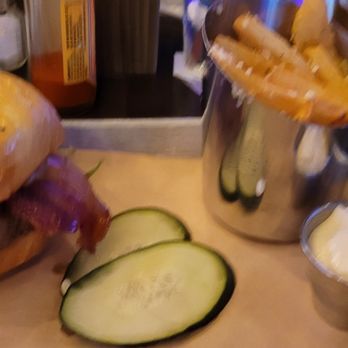 The Oakmont - Oakmont Burger with Truffle fries - American Near Me - Indianapolis, Indiana The Oakmont - Oakmont Burger with Truffle fries - American Near Me - Indianapolis, Indiana