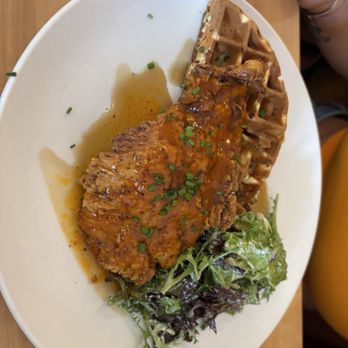 Day Maker Half Day Cafe - Chicken and waffles - Breakfast & Brunch Near Me - Austin, Texas
