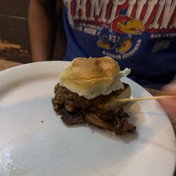 Sportsman's Bar & Grill - Pulled pork slider