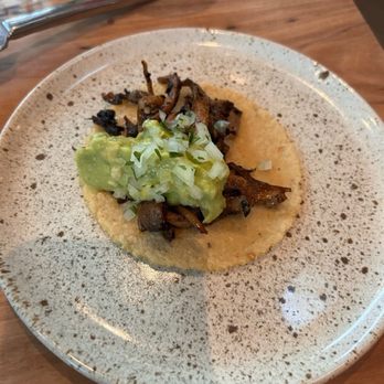 Suerte - Mushroom to go - substitution for suadero tacos - Mexican Near Me - Austin, Texas
