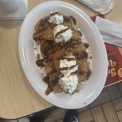 Huddle House - Are peach French toast
