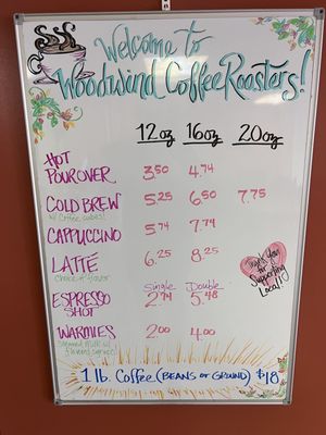 Menu photo 2 Woodwind Coffee Roasters Blue Hill, ME Menu photo 2 Woodwind Coffee Roasters Blue Hill, ME