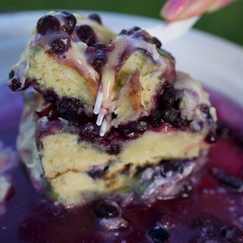 Jealous Fork - Lemon Curd & Blueberry - Pancakes Near Me - Miami, Florida