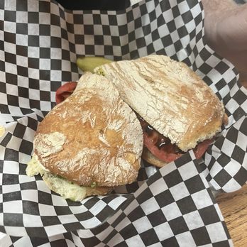 Mead St. Provisions - Caprese sandwich - New American Near Me - Denver, Colorado Mead St. Provisions - Caprese sandwich - New American Near Me - Denver, Colorado