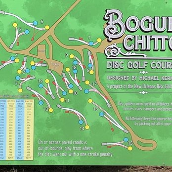 Bogue Chitto State Park - Map of disc golf course - Campgrounds Near Me - Franklinton, Louisiana Bogue Chitto State Park - Map of disc golf course - Campgrounds Near Me - Franklinton, Louisiana