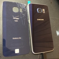 Quick Mobile Fix - Galaxy S6 back door repaired