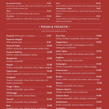Ciao Ciao - Menu - Italian Near Me - Ibiza, PM