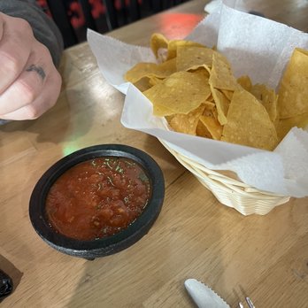 Kalaveras - Chips & salsa complimentary - Bars Near Me - Moreno Valley, California