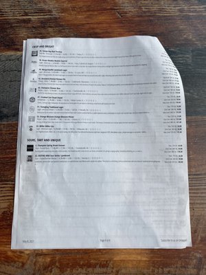 Menu photo 5 Mr Brews Taphouse - Melbourne Melbourne, FL