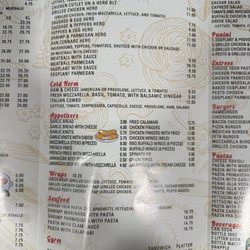 Gianni's Pizza - Menu