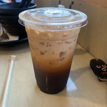 Elephant Thai Kitchen - Thai Iced Tea - sweet and yummy - Thai Near Me - Long Beach, California