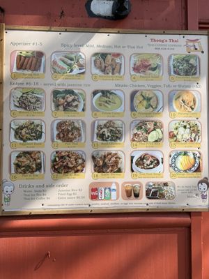 Menu photo 1 Thong's Thai Lunch Wagon Waipahu, HI