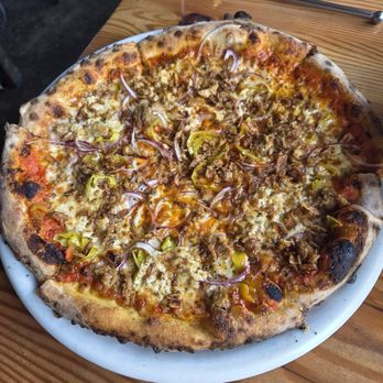 Solstice Wood Fire Cafe & Bar - Sweet and Spicy pizza + pepperoncinis - Pizza Near Me - Hood River, Oregon Solstice Wood Fire Cafe & Bar - Sweet and Spicy pizza + pepperoncinis - Pizza Near Me - Hood River, Oregon