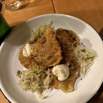 Apteka - Fried pierogis - Vegan Near Me - Pittsburgh, Pennsylvania