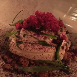 Tonka bean dessert...try it, you won't regret.
