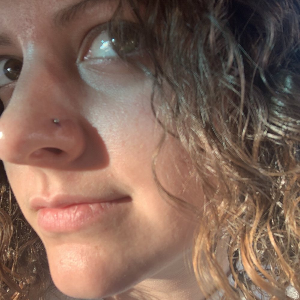 She was very helpful in picking where the piercing to go She was very helpful in picking where the piercing to go